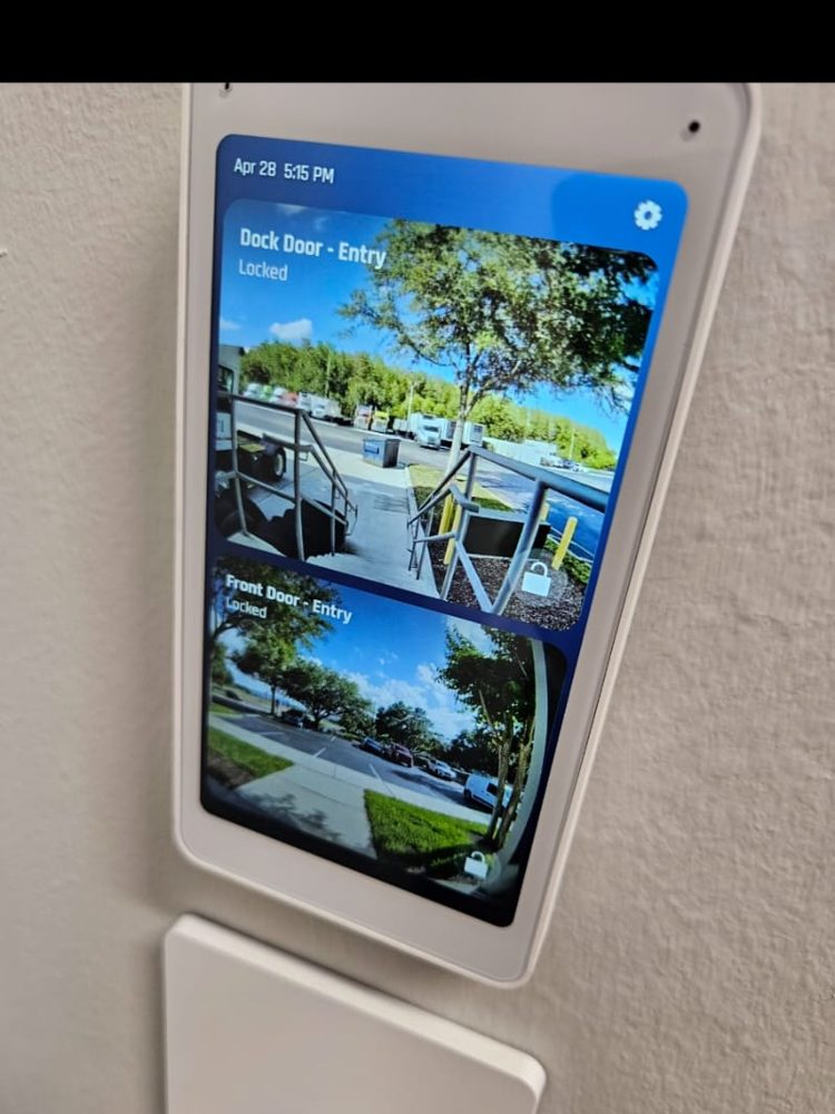 Smart wall control panel